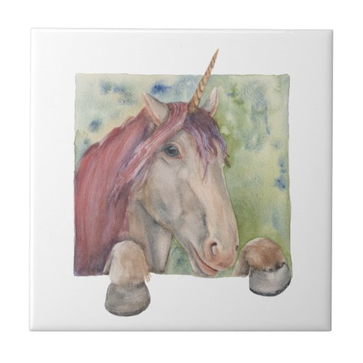 Unicorn Tegeltje (Voorkant)