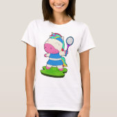 Unicorn Tennis Tennis racket T-shirt (Voorkant)
