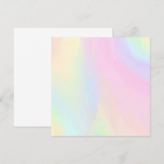 Unicorn Things 1 Kaart (Voorkant / Achterkant)