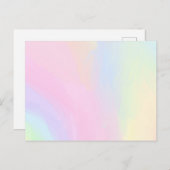 Unicorn Things 1 Uitnodiging Briefkaart (Voorkant / Achterkant)