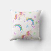 Unicorn Throw Pillow Kussen (Achterkant)