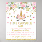Unicorn Time Capsule Poster (Voorkant)