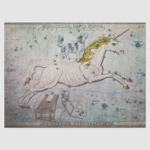 Unicorn Tissue of Decoupage Paper Tissuepapier