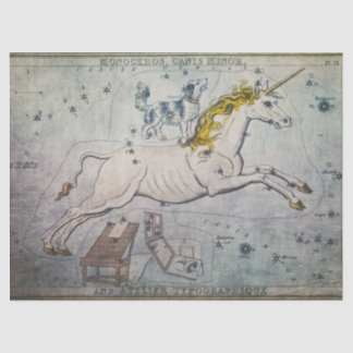 Unicorn Tissue of Decoupage Paper Tissuepapier