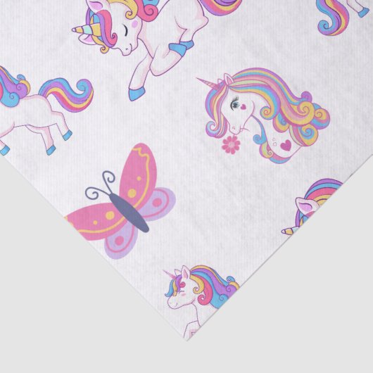 Unicorn Tissue Paper Tissuepapier (Detail)