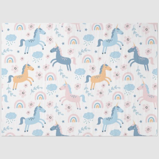 Unicorn Tissue Paper Tissuepapier (Voorkant)