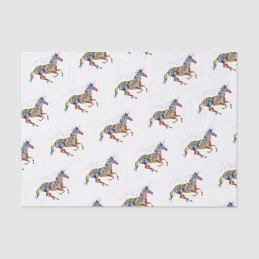 Unicorn Tissue Paper Tissuepapier (Voorkant)