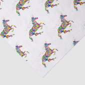 Unicorn Tissue Paper Tissuepapier (Detail)