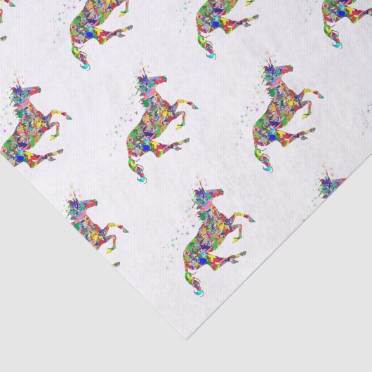Unicorn Tissue Paper Tissuepapier (Detail)