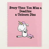 Unicorn-toewijzing Planner (Voorkant)