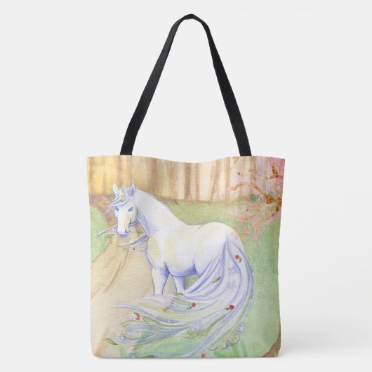 Unicorn Tote Bag (Achterkant)