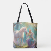 Unicorn Tote Bag (Achterkant)