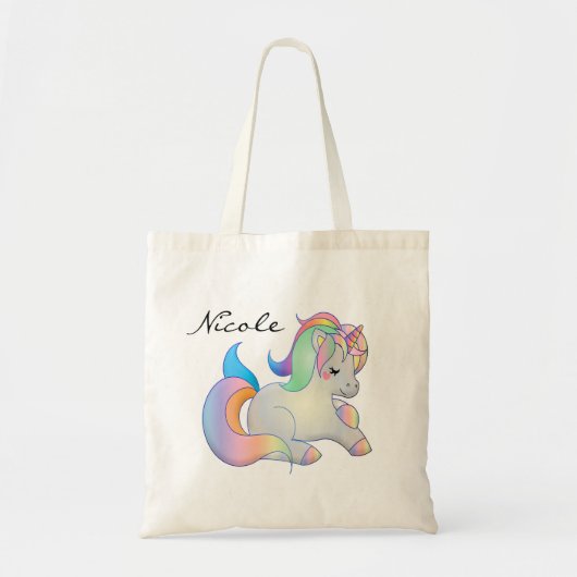 Unicorn Tote Bag (Voorkant)