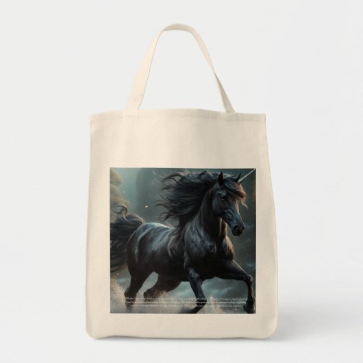 Unicorn Tote Bag (Voorkant)