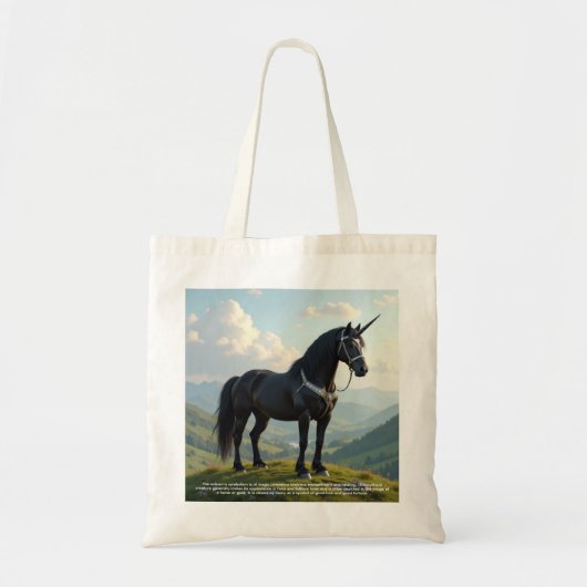 Unicorn Tote Bag (Voorkant)