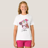 Unicorn Tshirt design for Christmas party (Voorkant volledig)