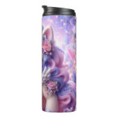 Unicorn Tumbler Wrap Thermosbeker (Geroteerd rechts)