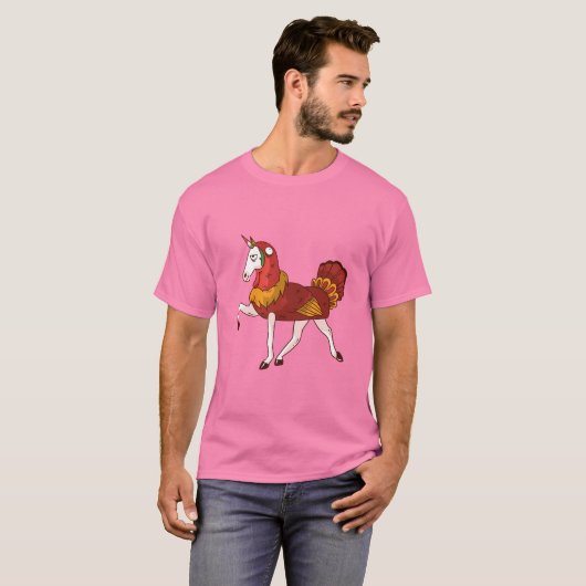 Unicorn Turkey Costume T-shirt (Voorkant volledig)