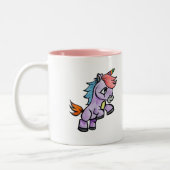 Unicorn Tweekleurige Koffiemok (Links)