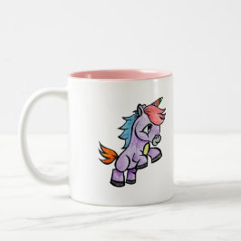 Unicorn Tweekleurige Koffiemok
