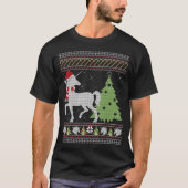Unicorn Ugly KerstSweater Funny Holiday T-shirt (Voorkant)