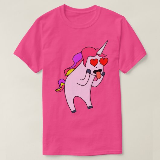 Unicorn uit liefde t-shirt (Design voorkant)