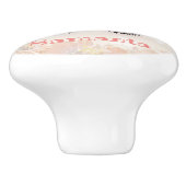 Unicorn, Unicorn Face, gepersonaliseerd Keramische Knop (Zijkant)