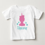 Unicorn, Unicorn Silhouette, Cute Unicorn, Stars (Voorkant)
