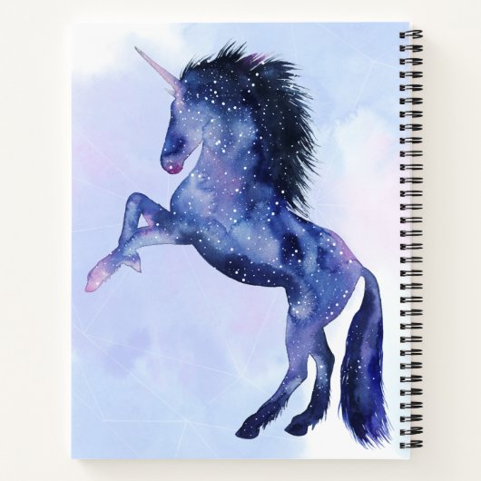 Unicorn Universe - Cosmic Notitieboek (Achterkant)