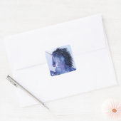 Unicorn Universe - Cosmic Vierkante Sticker (Envelop)
