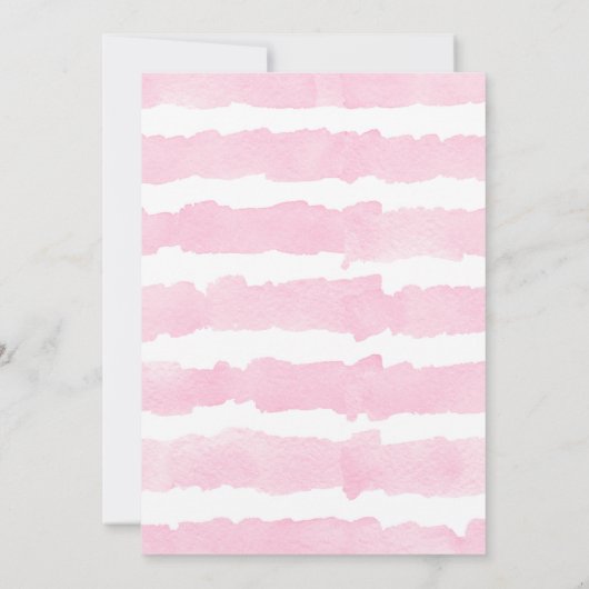 Unicorn Valentijnsdag verjaardag roze rood goud Kaart (Achterkant)