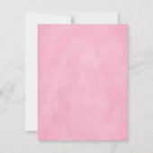 Unicorn Valentijnsdag Wenskaart Notitiekaartje (Achterkant)