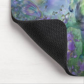 Unicorn van de Butterflies Mousepad Muismat (Hoek)