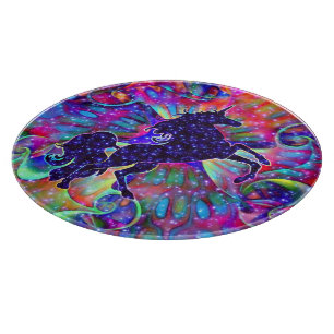 UNICORN VAN DE UNIVERSE multicolored Snijplank