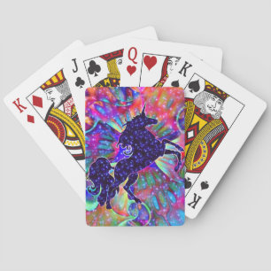 UNICORN VAN DE UNIVERSE multicolored Speelkaarten