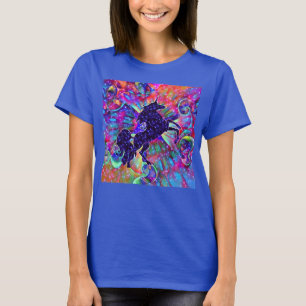 UNICORN VAN DE UNIVERSE multicolored T-shirt