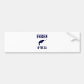 Unicorn van het Zee (Narwhal) Bumpersticker (Voorkant)