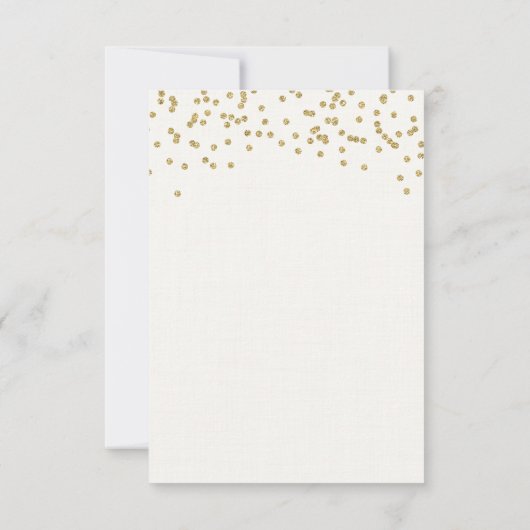 Unicorn verjaardag dank je kaart, roze en goud bedankkaart (Achterkant)