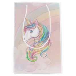 Unicorn verjaardagsfeest medium cadeauzakje
