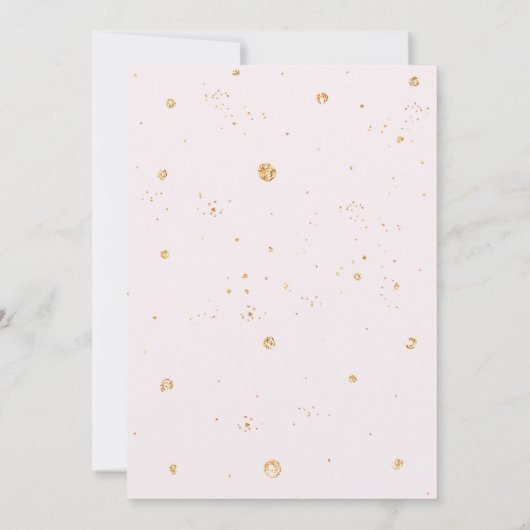 Unicorn verjaardagsuitnodiging Fairy uitnodiging m (Achterkant)