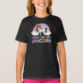 Unicorn vertrouwt me dat ik een Unicorn T-Shirt be (Voorkant)