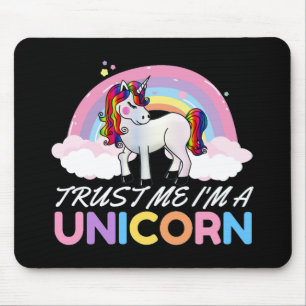 Unicorn vertrouwt me dat ik Unicorn ben Muismat