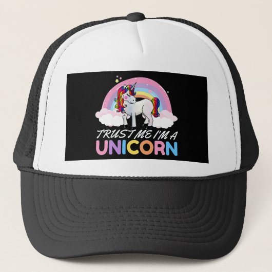 Unicorn vertrouwt me dat ik Unicorn ben Trucker Pet (Voorkant)