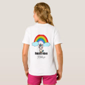 Unicorn Vibes Magic T-shirt#kidstshirts T-shirt (Achterkant volledig)