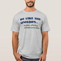 Unicorn Virgin Joke Mannen T-shirt