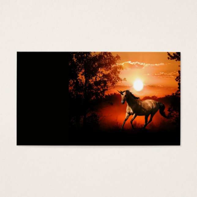 Unicorn Visitekaartje (Voorkant)