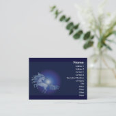 unicorn -  visitekaartje (Staand voorkant)