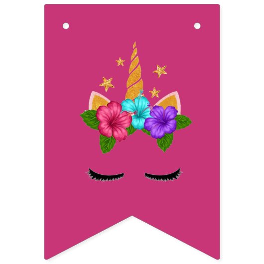 Unicorn Vlaggetjes (Eerste vlag)