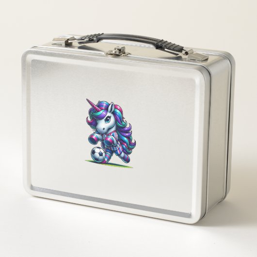 Unicorn Voetbalteam Speler Tank Top (Voorkant)