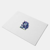 Unicorn Voetbalteam Speler Tank Top Deurmat (Schuin)
